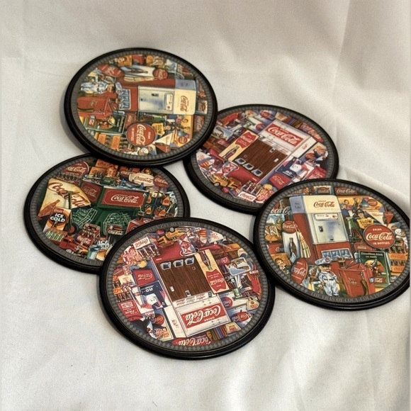 Coca-Cola Coasters Set